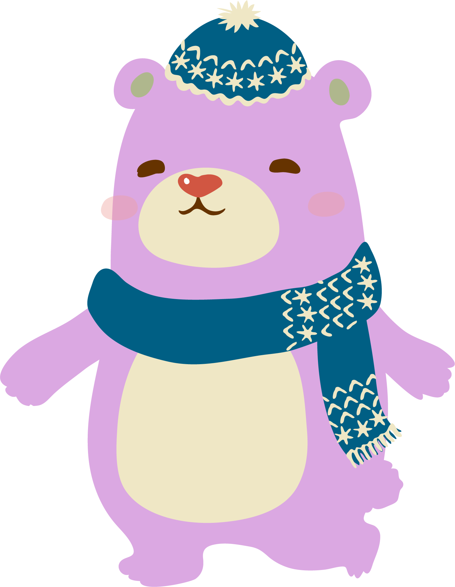 麗兒采家小熊吉祥物