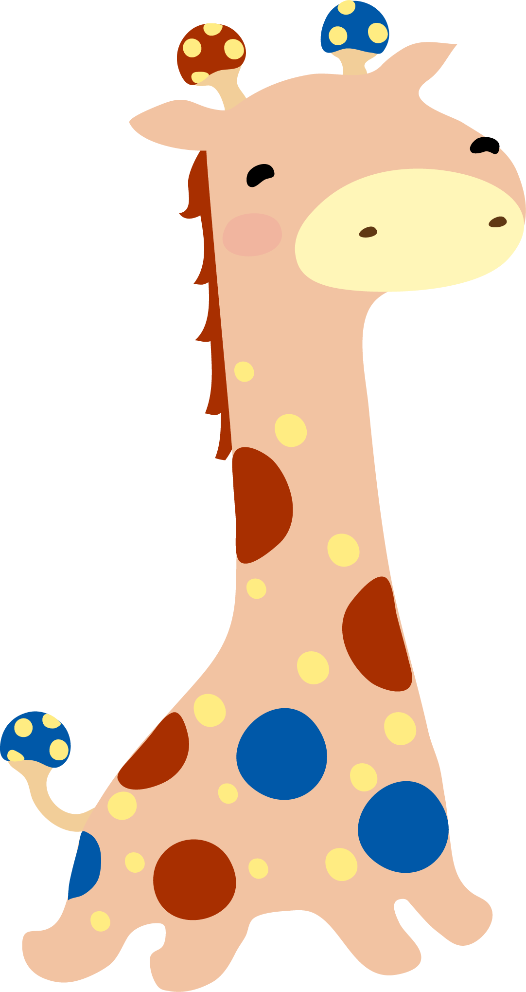 麗兒采家長頸鹿吉祥物